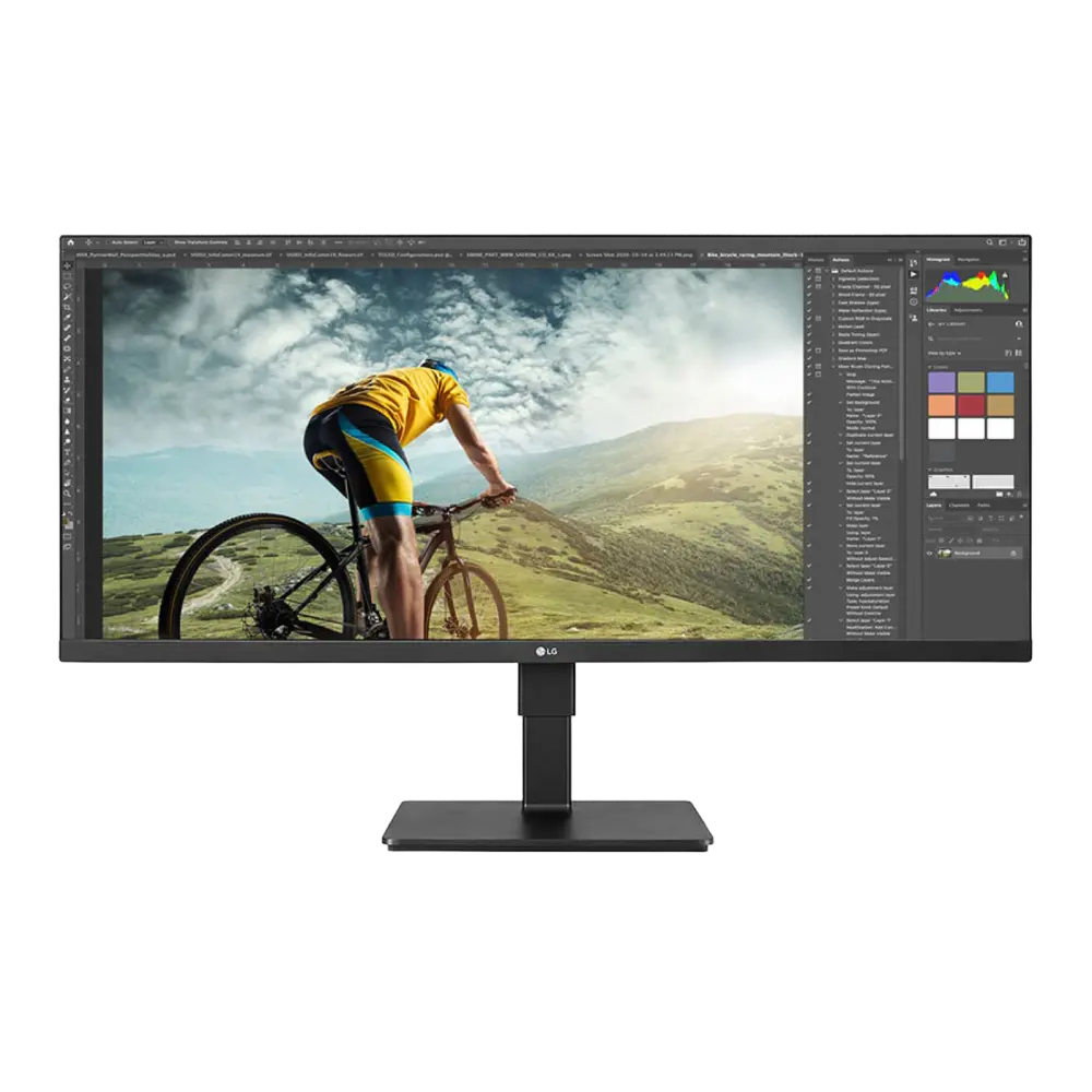 מסך מחשב LG 34" UltraWide IPS FHD 75Hz 5ms
