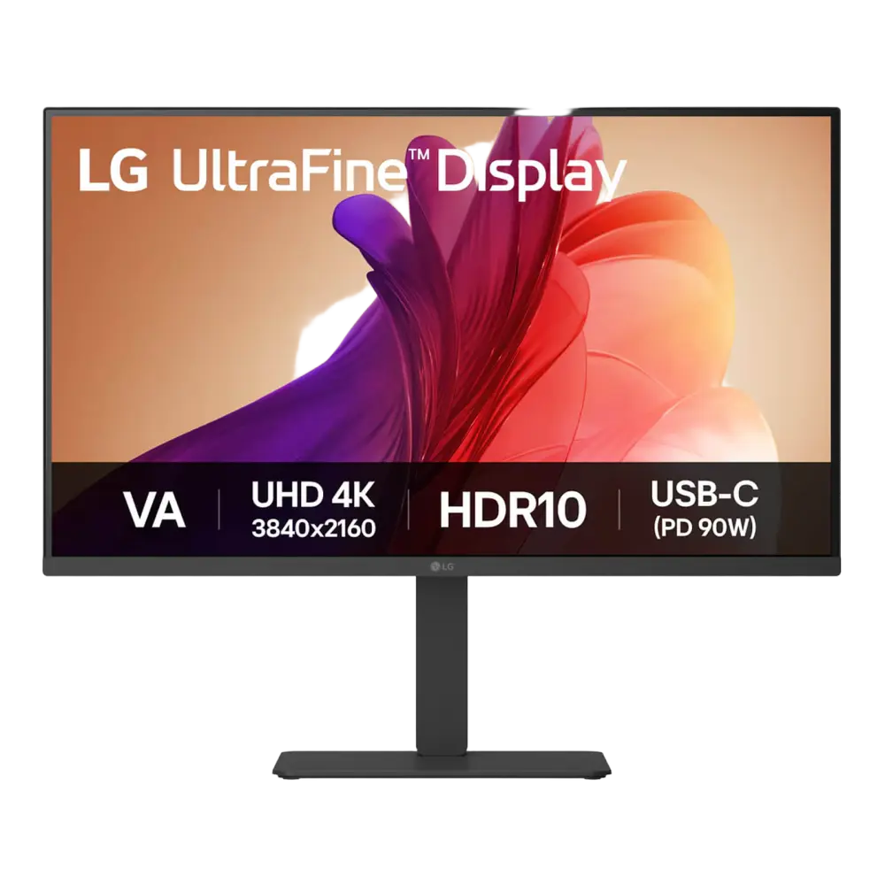 מסך מחשב LG 31.5" UltraFine VA 4K UHD 60Hz 5ms