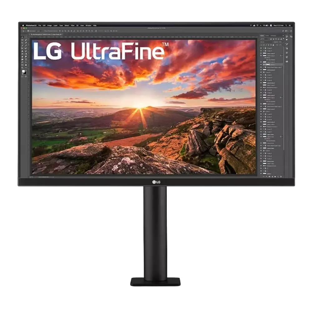 מסך מחשב LG 27" UltraFine IPS 4K UHD 60Hz 5ms USB-C PD60W