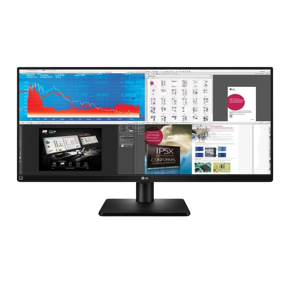מסך מחשב LG 34" IPS FHD 75Hz 5ms