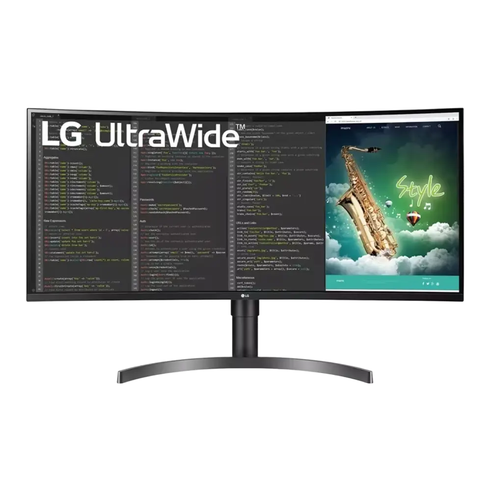 מסך מחשב קעור LG 35" UltraWide VA QHD 100Hz 5ms 1800R