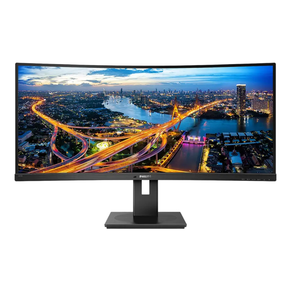 מסך מחשב קעור Philips 34" UltraWide VA WQHD 100Hz 4ms 1500R