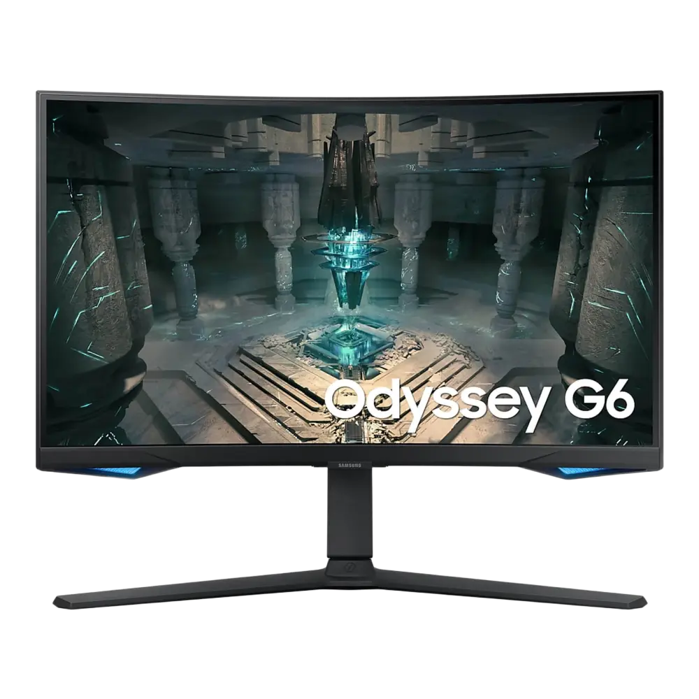 מסך מחשב קעור לגיימינג Samsung 32" Odyssey G6 VA QHD 240Hz 1ms 1000R