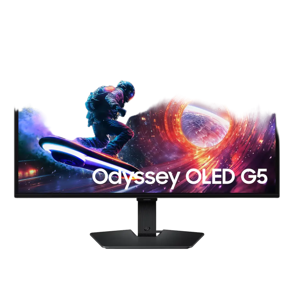 מסך מחשב לגיימינג Samsung 27" Odyssey G5 OLED QHD 180Hz 0.03ms
