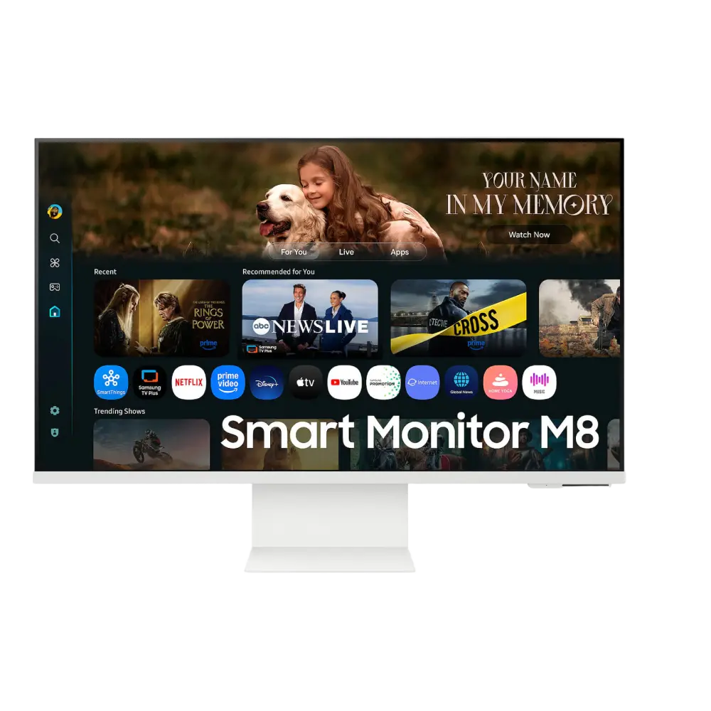 מסך מחשב חכם Samsung 32" M8 VA 4K UHD 60Hz 4ms