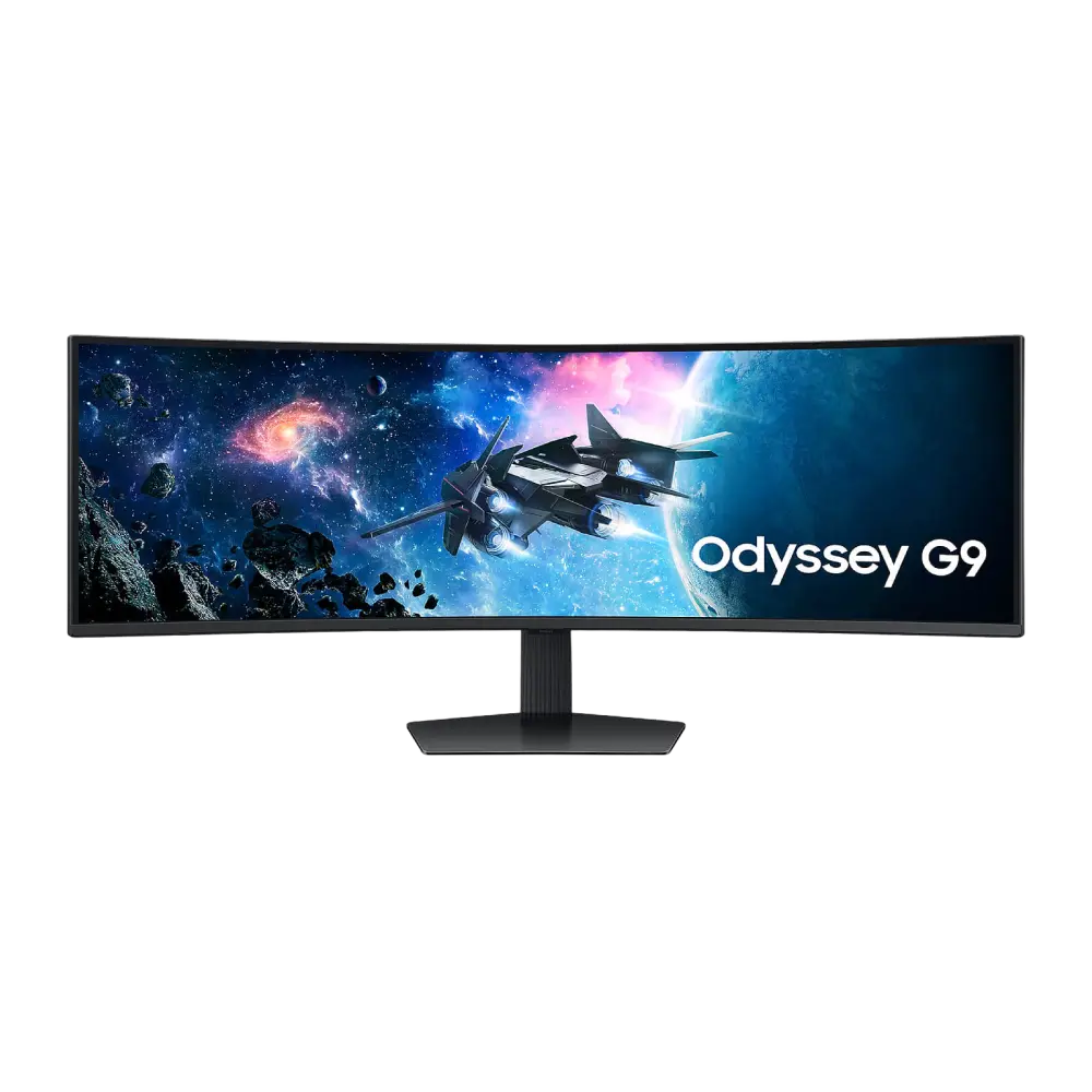 מסך מחשב קעור לגיימינג Samsung 49" Odyssey G9 VA DQHD 240Hz 1ms 1000R