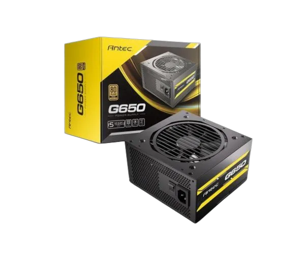 ANTEC ATOM G650 120MM Silent Fan Semi-Modular 80Plus Gold