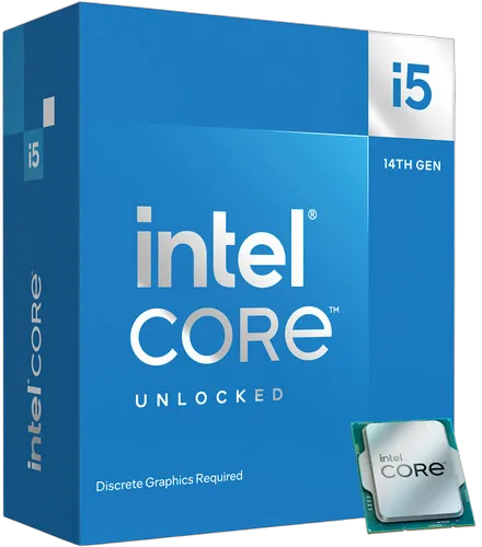 מעבד Intel Core i5-14600KF up to 5.30GHz 24MB Cache Raptor Lake Tray