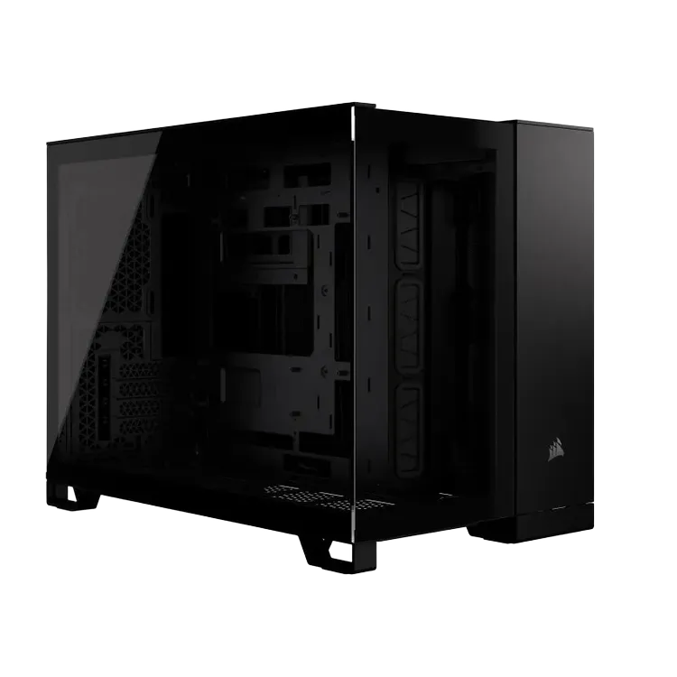 מארז Corsair 2500D AIRFLOW Mini-Tower mATX NO FANS Black