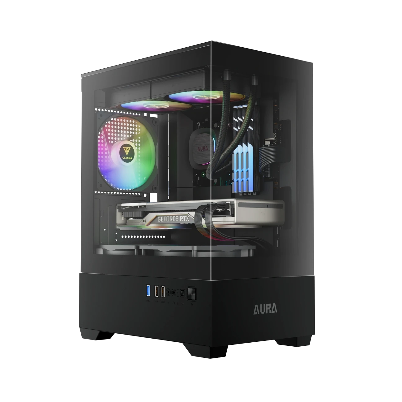 מארז מחשב GAMDIAS AURA GC9M ARGB